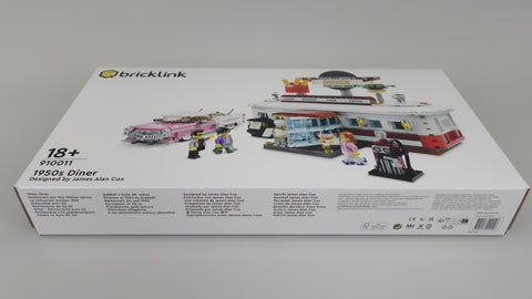 LEGO 910011 Restaurant aus den 1950er-Jahren / 1950s Diner Bricklink Designer Program 9