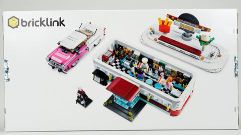 LEGO 910011 Restaurant aus den 1950er-Jahren / 1950s Diner Bricklink Designer Program 2
