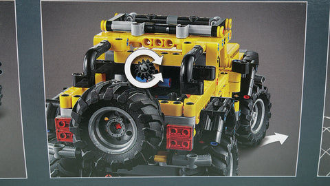 LEGO 42122 Jeep Wrangler Technic 4