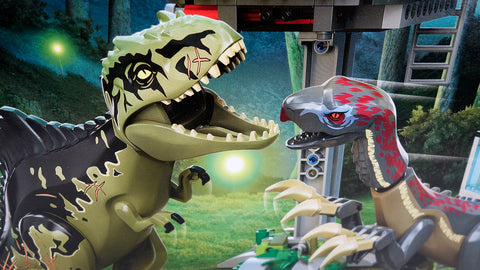 LEGO 76949 Giganotosaurus & Therizinosaurus Angriff Jurassic World 4