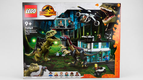 LEGO 76949 Giganotosaurus & Therizinosaurus Angriff Jurassic World 1