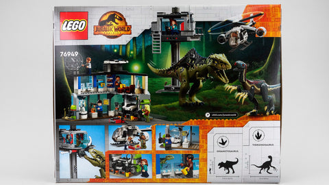 LEGO 76949 Giganotosaurus & Therizinosaurus Angriff Jurassic World 2