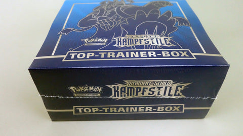 Schwert & Schild: Kampfstile - Top Trainer Box (ETB) - Blau