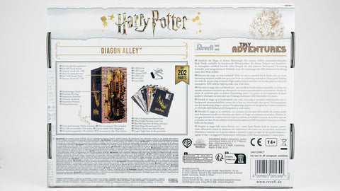 Revell 00530_winkelgasse Harry Potter - Winkelgasse Book Nook (Diagon Alley) Buchstütze Harry Potter 12