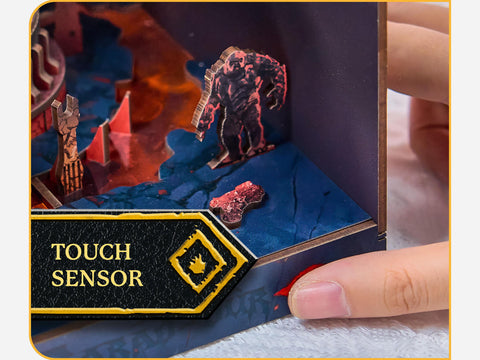 Revell 00537_barad_dur Herr der Ringe - Barad-dur (Das Auge Saurons) Book Nook - Buchstütze Herr der Ringe 5