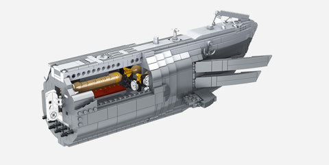 Revell 00960_das_boot U-Boot "Das Boot" - Brick System Revell Klemmbaustein Set Das Boot 6