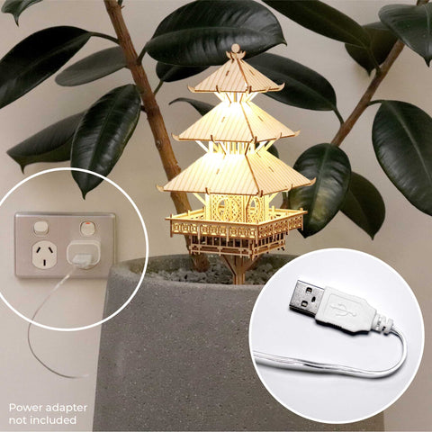 Tiny Treehouse T-AC-LTUS-A LED Licht mit USB Anschluss für Mini Baumhäuser (ohne USB Netzteil) Mini Baumhäuser 3