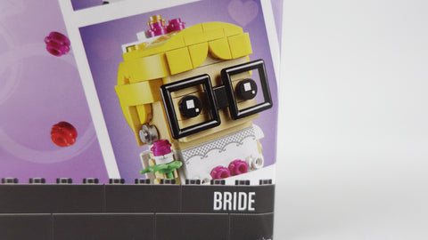 LEGO 40383 Braut BrickHeadz 5