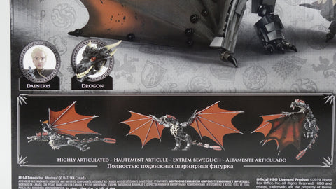 Mattel Mega Construx GKG97 Daenerys und Drache Drogon Game of Thrones 4