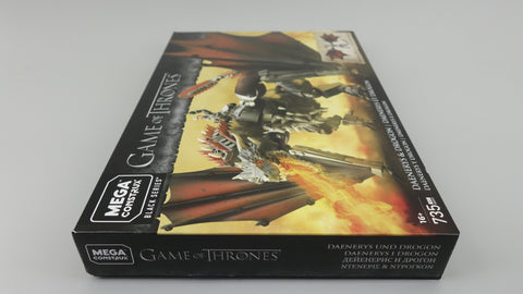 Mattel Mega Construx GKG97 Daenerys und Drache Drogon Game of Thrones 10