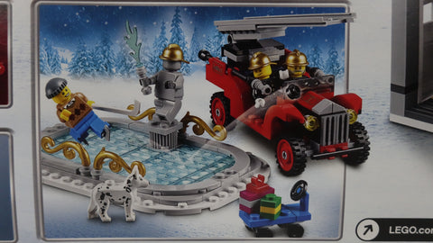 LEGO 10263 Winterliche Feuerwache Creator Expert 5