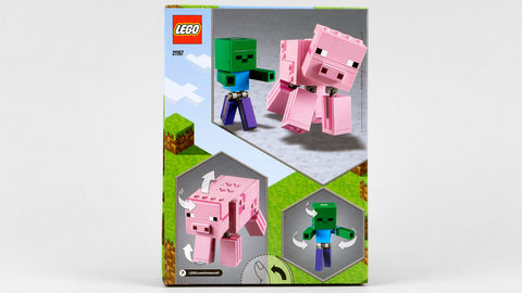 LEGO 21157 BigFig Schwein mit Zombiebaby Minecraft 2