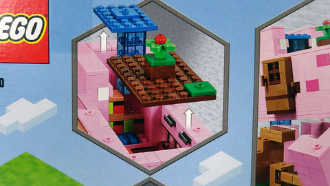 LEGO 21170 Das Schweinehaus Minecraft 5