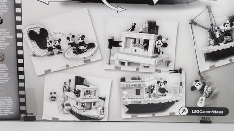LEGO 21317 Steamboat Willie Ideas 4