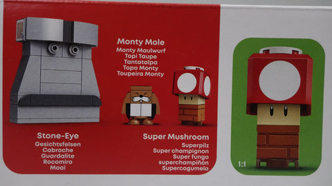 LEGO 40414 Monty Maulwurf und Superpilz – Erweiterungsset - GWP Super Mario 5
