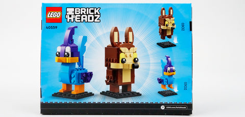 LEGO 40559 Road Runner & Wile E. Coyote BrickHeadz 2