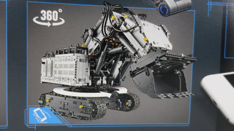 LEGO 42100 Liebherr Bagger R 9800 Technic 6