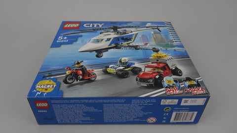 LEGO 60243 Verfolgungsjagd mit dem Polizeihubschrauber City 9
