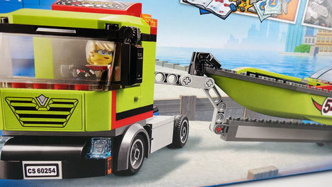LEGO 60254 Rennboot-Transporter City 5