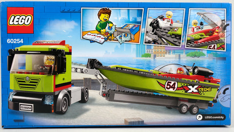 LEGO 60254 Rennboot-Transporter City 2