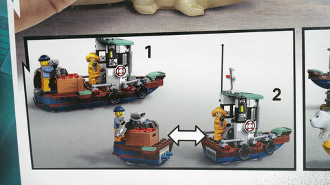 LEGO 70419 Gekenterter Garnelenkutter Hidden Side 4