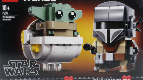 LEGO 75317 Der Mandalorianer und das Kind BrickHeadz 3
