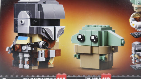 LEGO 75317 Der Mandalorianer und das Kind BrickHeadz 4
