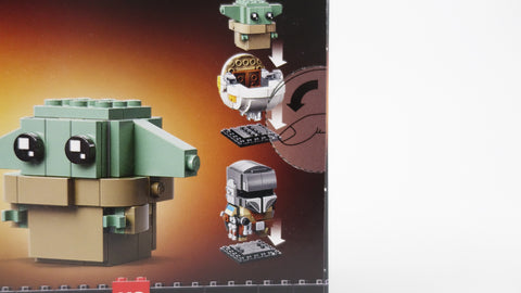 LEGO 75317 Der Mandalorianer und das Kind BrickHeadz 5