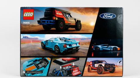 LEGO 76905 Ford GT Heritage Edition und Bronco R Speed Champions 2