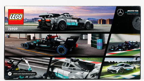 LEGO 76909 Mercedes-AMG F1 W12 E Performance & Mercedes-AMG Project One Speed Champions 2