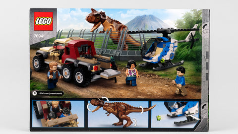 LEGO 76941 Verfolgung des Carnotaurus Jurassic World 2