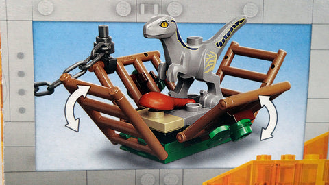 LEGO 76946 Blue & Beta in der Velociraptor-Falle Jurassic World 3