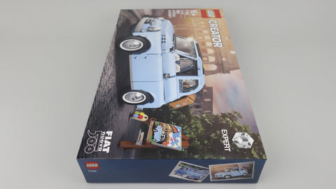 LEGO 77942 Blauer Fiat 500 Creator Expert 16