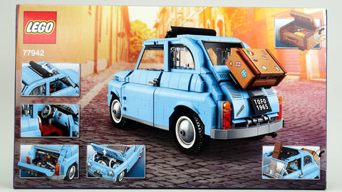 LEGO 77942 Blauer Fiat 500 Creator Expert 2
