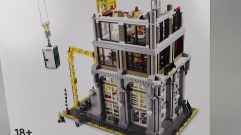LEGO 910008 Baustelle aus Modulen / Modular Construction Site Bricklink Designer Program 4