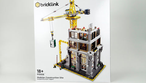 LEGO 910008 Baustelle aus Modulen / Modular Construction Site Bricklink Designer Program 1