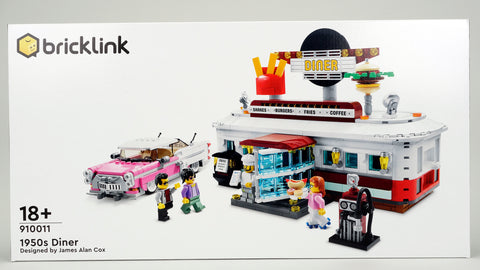 LEGO 910011 Restaurant aus den 1950er-Jahren / 1950s Diner Bricklink Designer Program 1