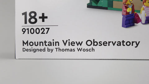 LEGO 910027 Bergsternwarte / Mountain View Observatory Bricklink Designer Program 14