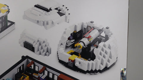 LEGO 910027 Bergsternwarte / Mountain View Observatory Bricklink Designer Program 6