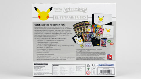 Pokemon 290-80943 Celebrations 25th Anniversary Elite Trainer Box ETB English Pokemon 3